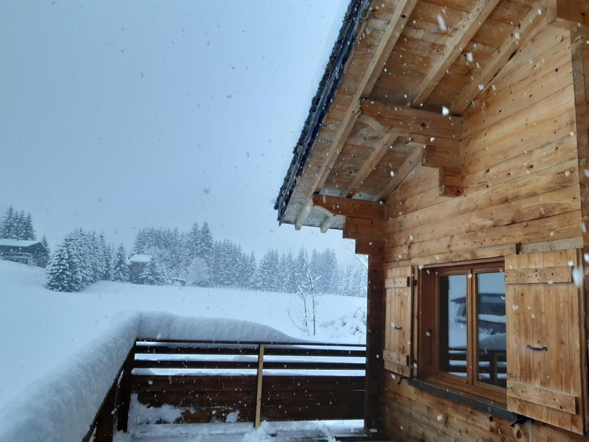 Chalet L'Armoy La Giettaz Exterior foto
