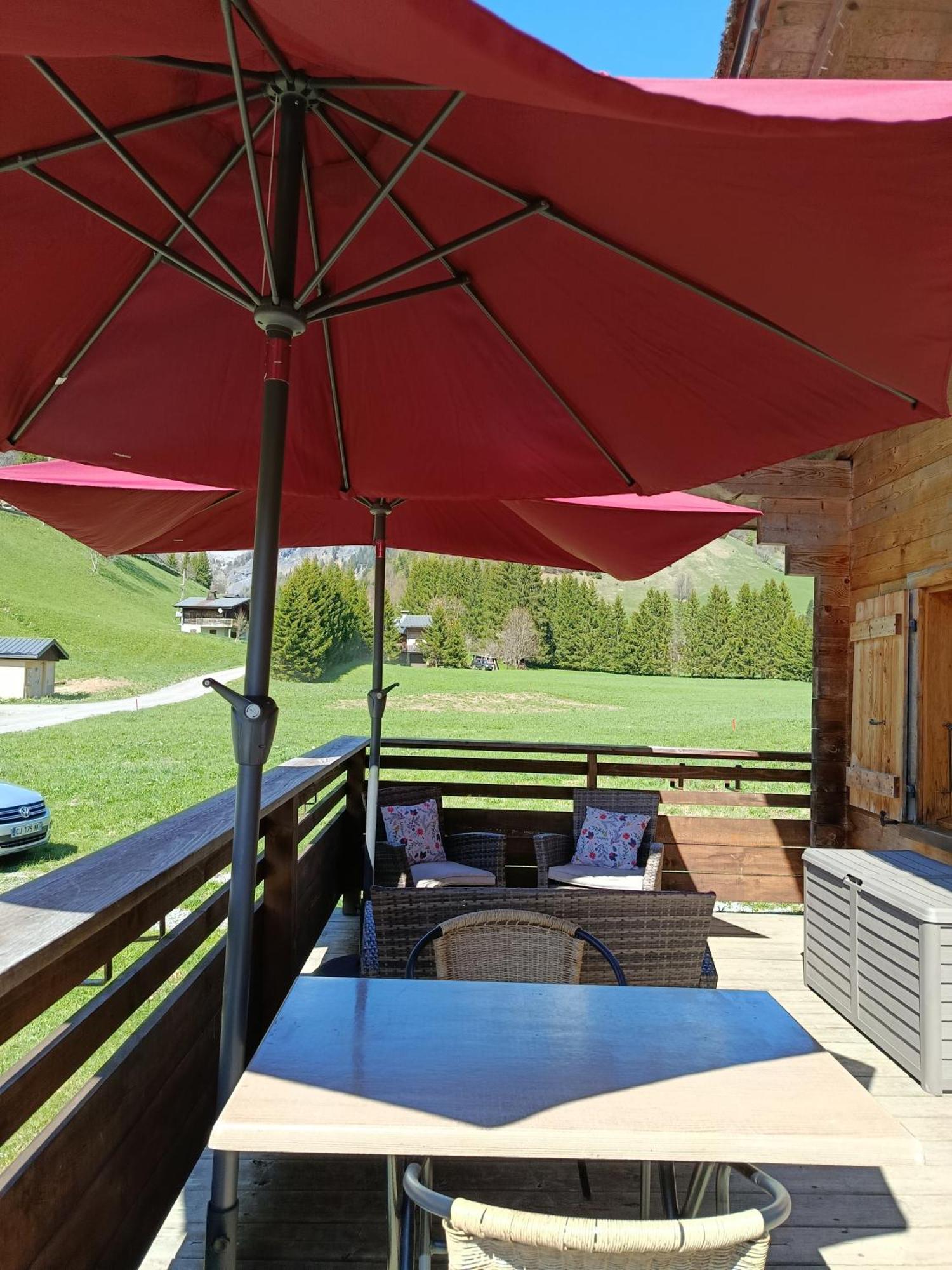 Chalet L'Armoy La Giettaz Exterior foto